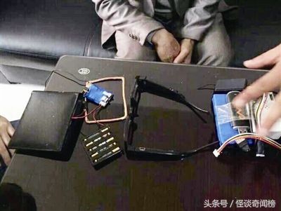 高考考场现特工007,高科技眼镜15万一副,不敌
