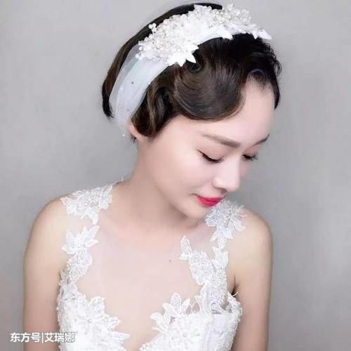 短发新娘造型图片2018 这些款式真的太美了