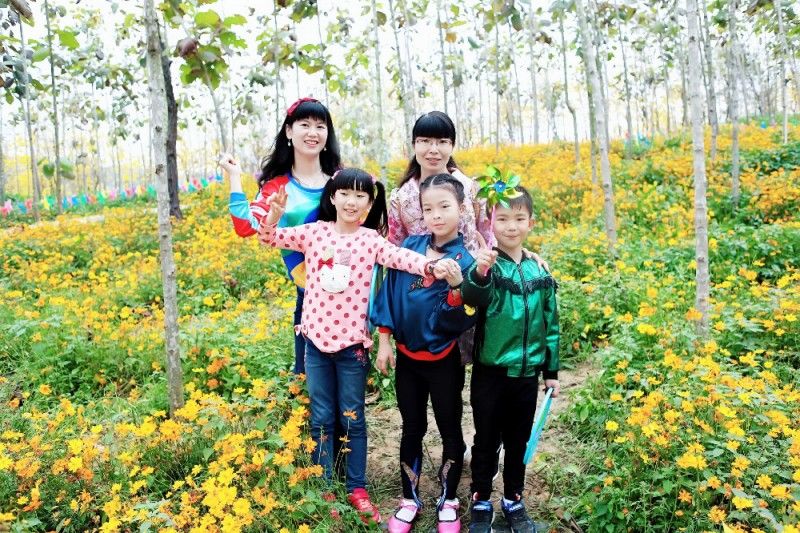 姗儿宝贝008 春天的颜色——云梯山公园踏春