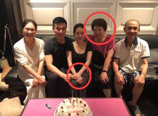 小S晒生日照,老公和婆婆表情耐人寻味,小S强行秀恩爱太可怜!