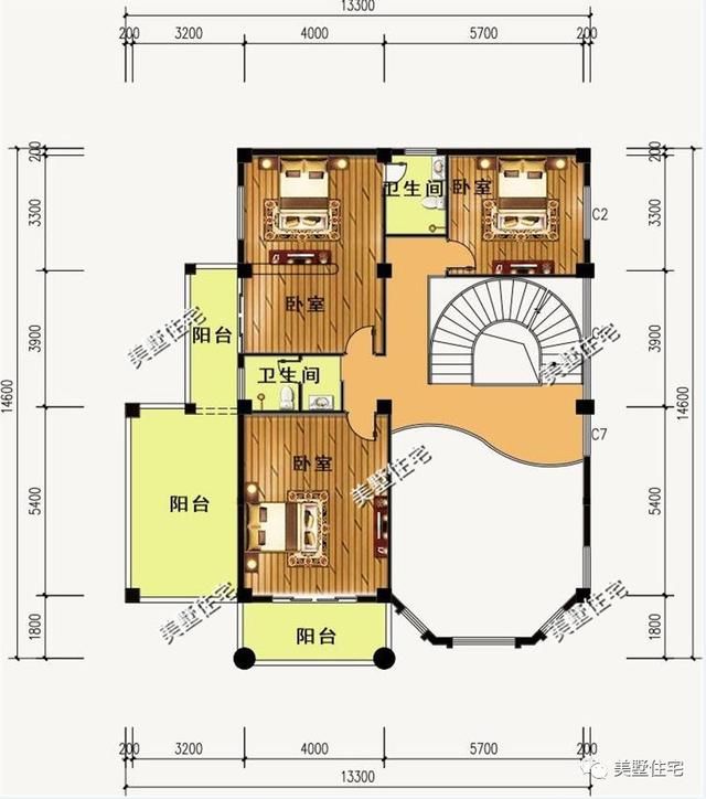 这8款户型秒杀全村，挑高客厅+唯美落地窗，一百年不过时