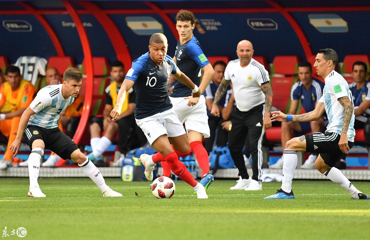 2018世界杯,阿根廷对阵法国,结果3:4