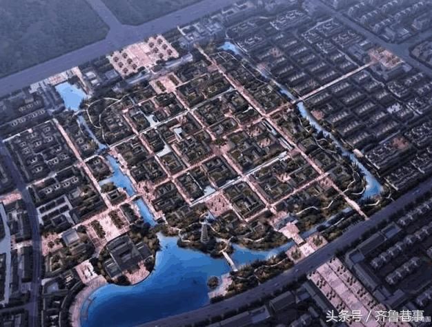 待建的济宁济州古城将成为枣庄台儿庄古城