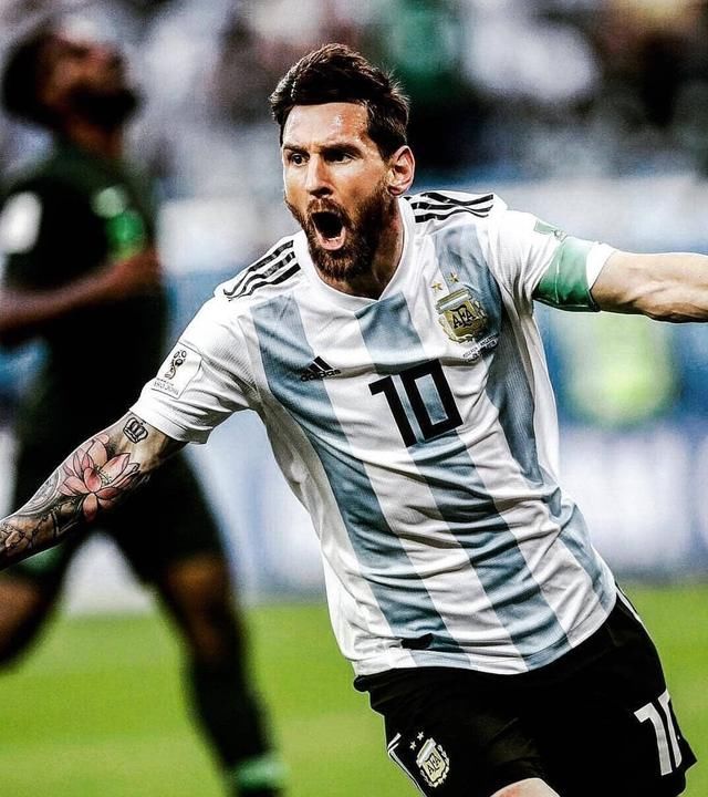 2018世界杯,梅西进球!阿根廷出线!蒙牛泪崩!