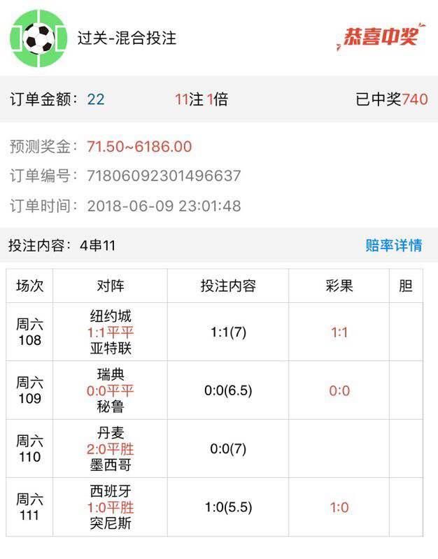 6月10号竞彩足彩2串一推荐:巴西谨防平局,挪超