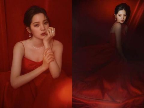 欧阳娜娜跨年造型