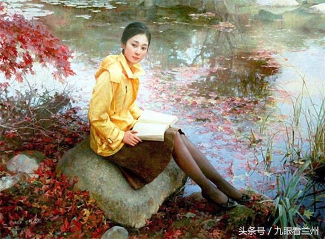 朝鲜画家李成旭的油画作品,色泽明丽,清新自然,朴实无