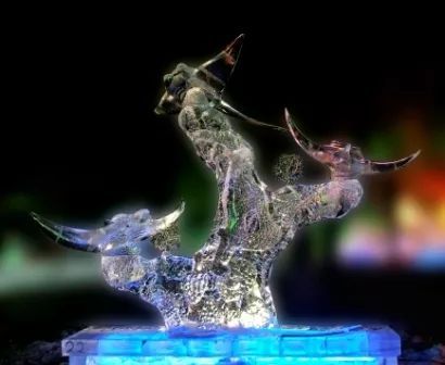 遇见冰城夏都丨兆麟公园与冰灯游园会