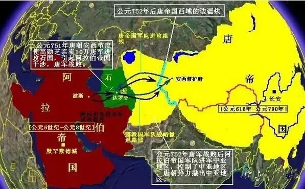 改变中国历史走向的大唐-阿拉伯之战