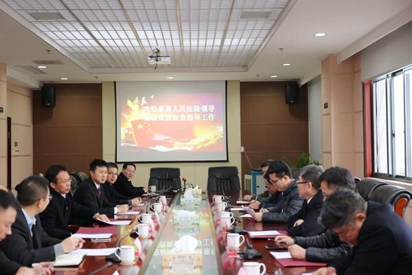 最高法院信息中心主任许建峰到望城法院调研指