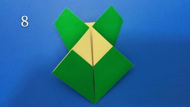 折纸磁力飞机图纸折法教程,一款飞出去能自动