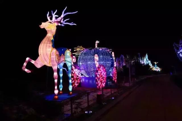 我在唐山 欢喜过年 走！约上小伙伴，到南湖景区看灯展去！
