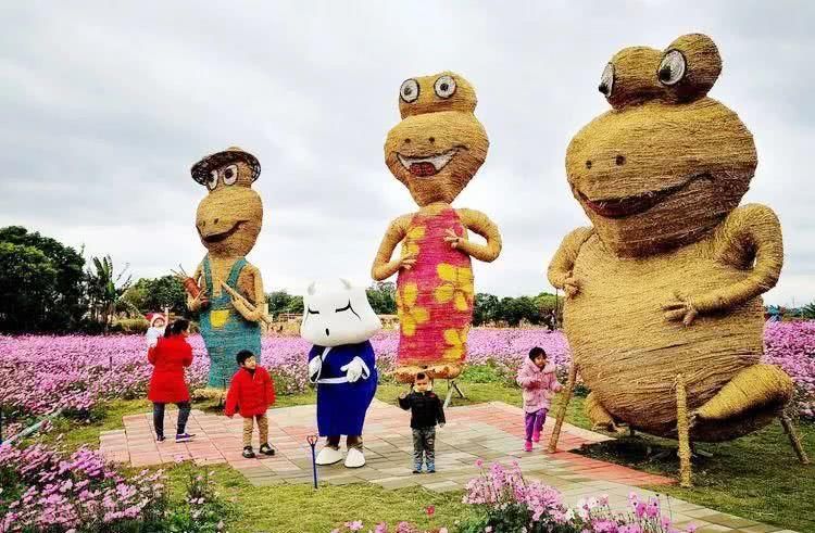 广州公园版“旅行青蛙”春节游玩最全攻略！教你玩转稻草农业公园