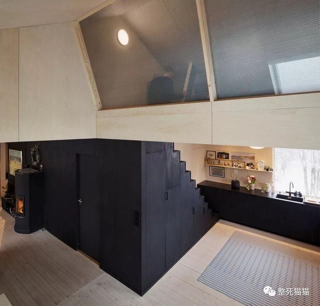 (建筑)挪威80平LOFT小木屋，带结构图看懂了自己都能盖