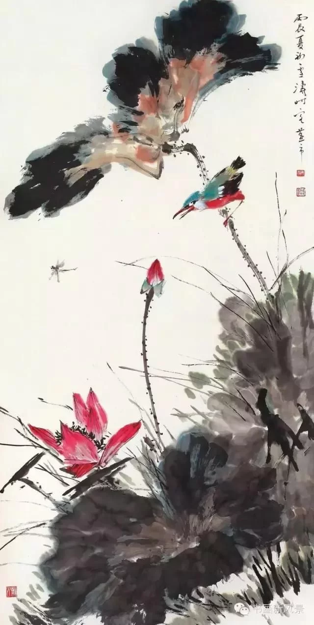 王雪涛画荷精品30幅北京名士画院_屺庄_新浪博客