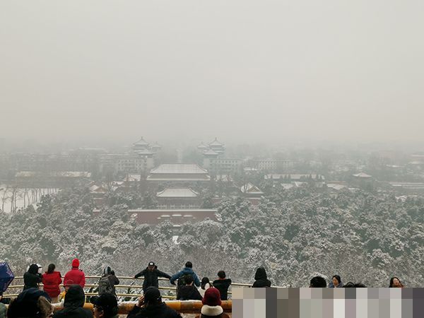 北京暴雪蓝色预警飞机