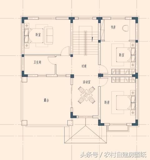 7款三层农村自建房设计，4款带堂屋，3款造价不超过30万