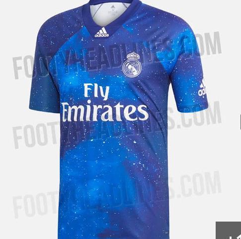 致敬银河战舰!阿迪达斯发布星空版皇马战袍