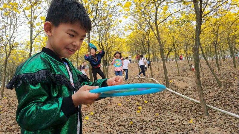 姗儿宝贝008 春天的颜色——云梯山公园踏春