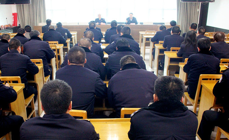 我院参加县委政法委扫黑除恶专项业务培训会