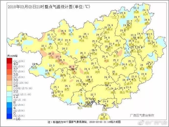 热到35℃、狂风暴雨冰雹!广西天气虐人，下周降温跌至7℃