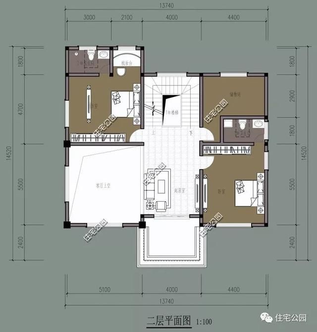 3套小户型农村别墅，4种布局，哪个最适合农村？