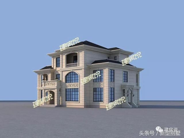 带堂屋的豪华农村别墅,建造它成为村里数一数二的人物