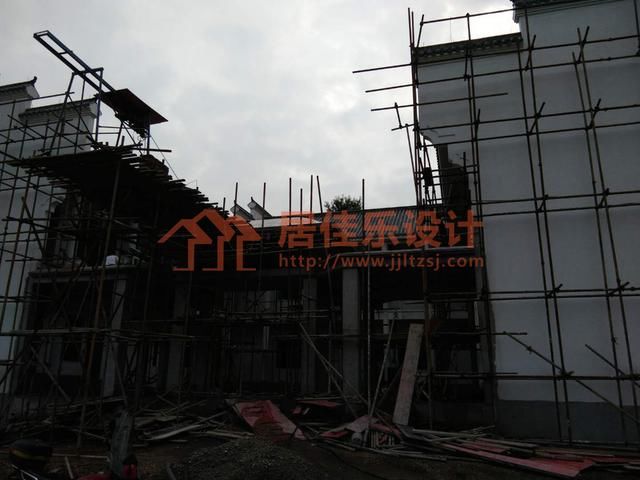 湖北大冶景区徽派三合院建成案例，建成的样子比效果图还好看！