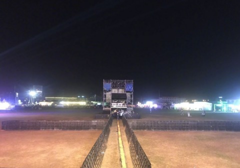 郭采洁田馥甄等现身上海草莓音乐节,田馥甄感