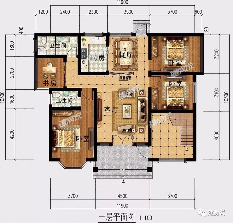 三兄弟合伙建别墅，每人出15万，巨划算!