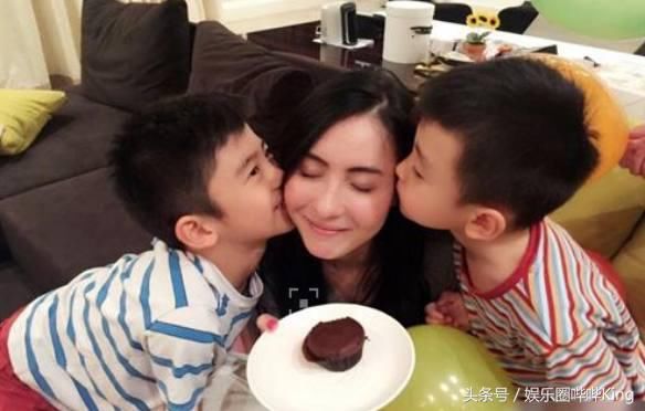 张柏芝国外度假让儿子擦玻璃赚钱,谢霆锋粉丝