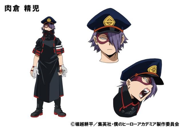 TV动画《我的英雄学院》第三季,新角色设定图