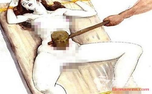 古代女子十大宫刑 通奸乱淫的女人会被缝阴