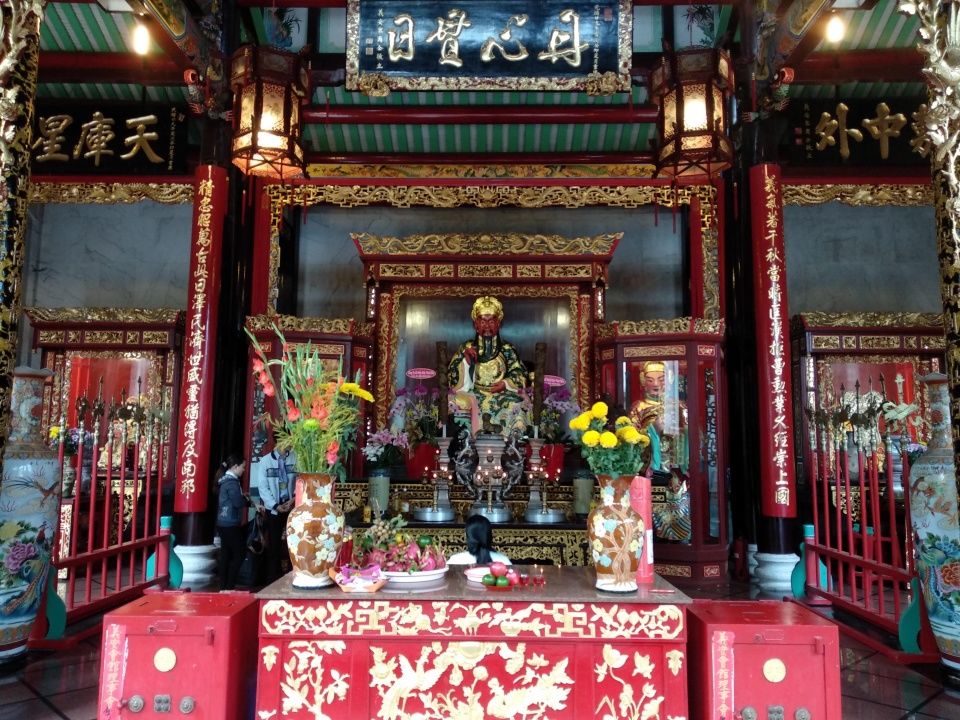 胡志明一座257年的中华天后庙，被评为越南国家级历史文化古迹