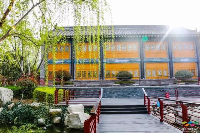 春满中国 醉西安｜春游好去处：在临潼度假区芷阳广场听见花开的