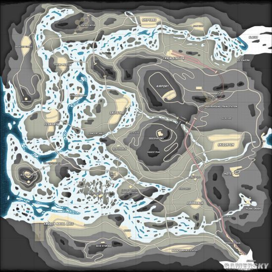 大神自制《绝地求生》雪地地图 细节堪比官方