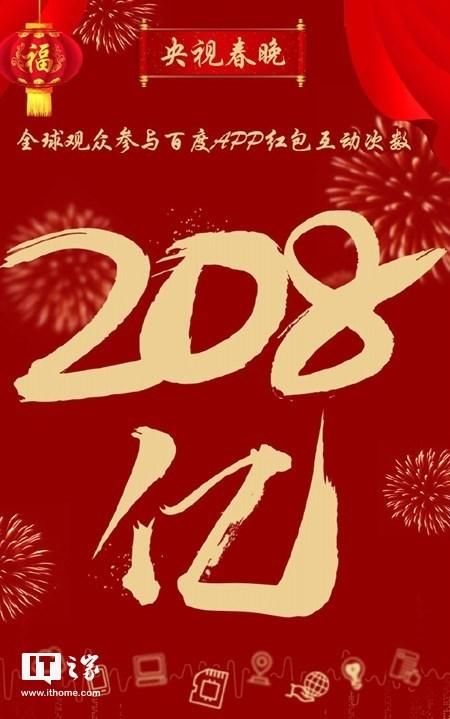 百度2019央视春晚战报:总互动208亿次_【快资