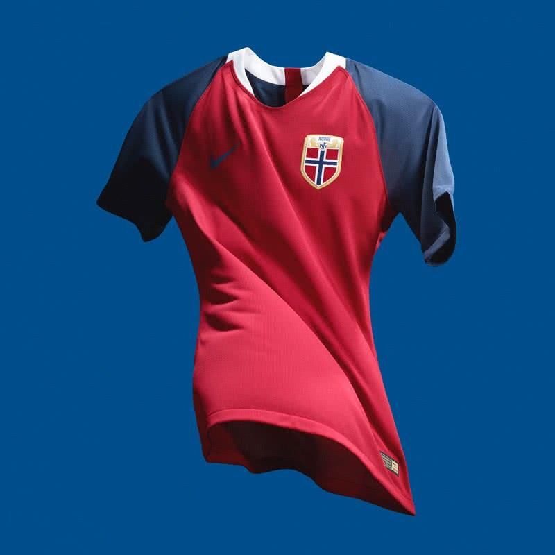 荣誉再现!挪威国家队2018赛季主客场球衣发布