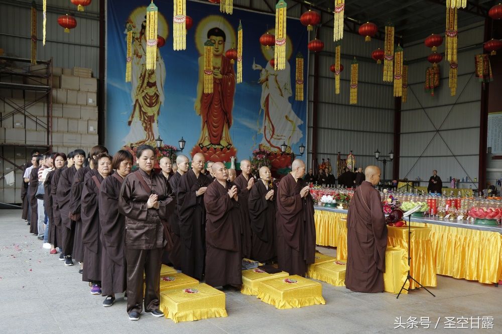 潮州佛母寺浴佛节盛况