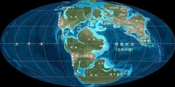 将来地球重归盘古大陆，中国和美国成邻居？