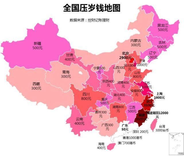 媒体：全国压岁钱地图，广东何以成清流？