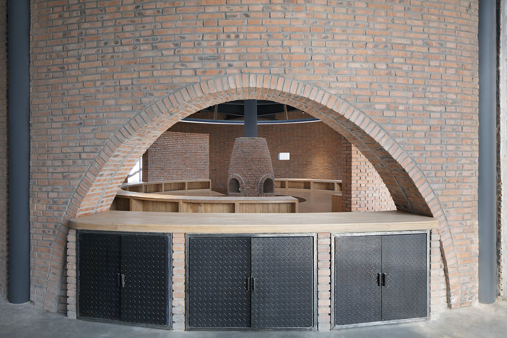 红砖锅炉房的改造与重生--北京金福青年旅社设