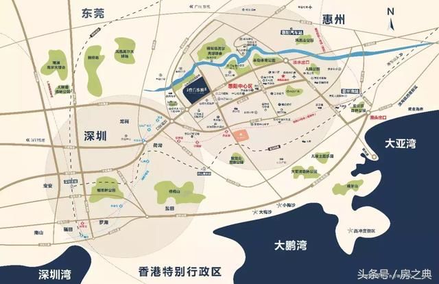 粤港澳大湾区楼盘 惠州壹方水榭98-115臻品 惠阳首个核心圈高端盘