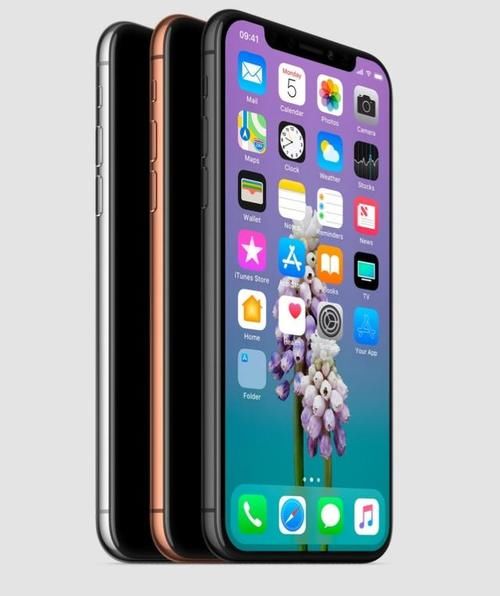 苹果iPhoneX定妆照曝光:全面屏设计 三种配色