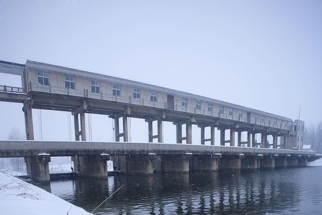 看最美雪景 来郸城南丰镇!