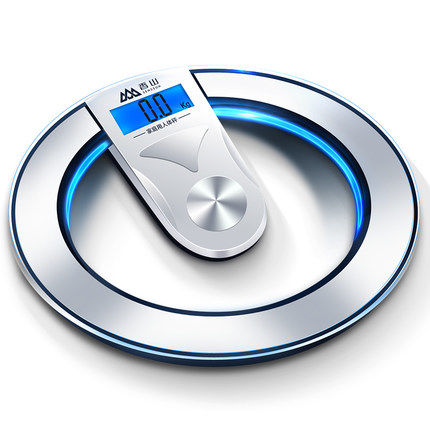 领券25元后74元-香山减肥称重迷你家用电子秤