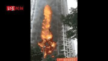 居民楼从2楼烧到30楼