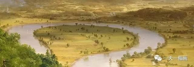 《牛轭湖》托马斯科尔的画作似乎听到雷声隆隆