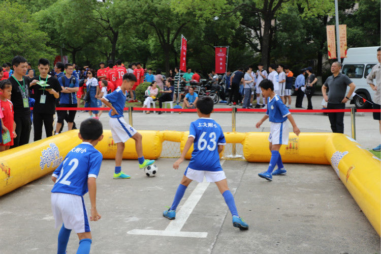 起步,119支队伍角逐的上海市青少年校园足球精