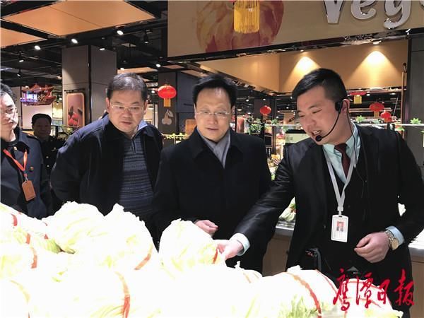 赵子忠带队检查节日市场食品安全工作